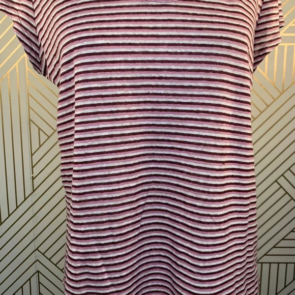 Nordstrom Signature Francesca 100% Linen T Shirt - Picture 3 of 9
